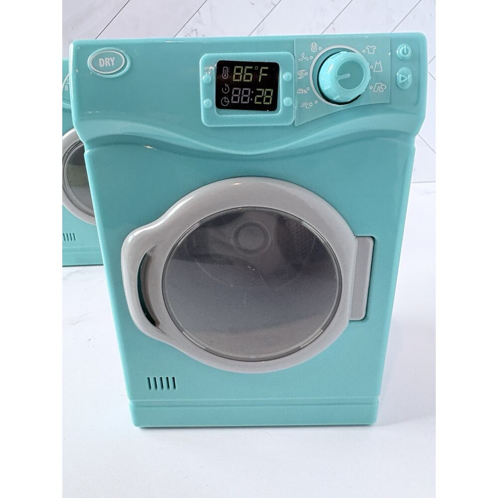 My Life As Laundry Agitating Washer/Dryer Play Set Real Sounds & Laundry Basket - Picture 6 of 7
